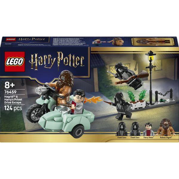 LEGO® Harry Potter™ Hagrid™ &amp; Harry’s Privet Drive Escape 76459