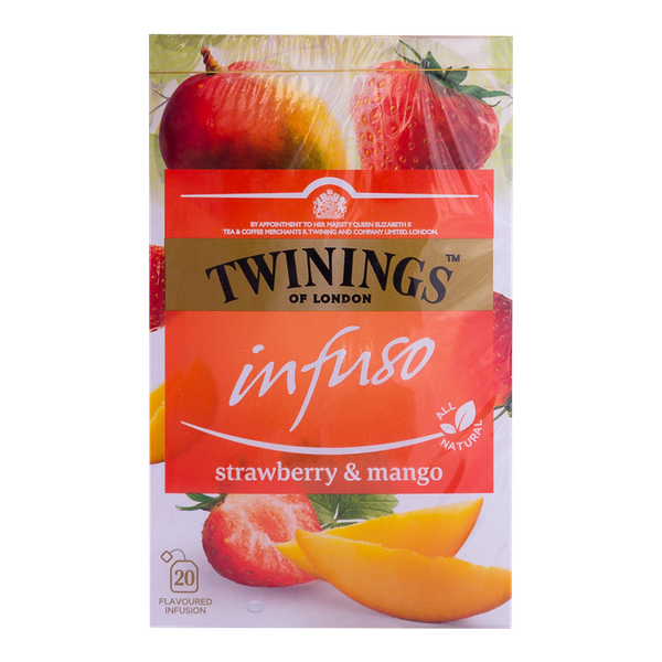 Twinings Strawberry &amp; Mango Infuso Teabags (20)