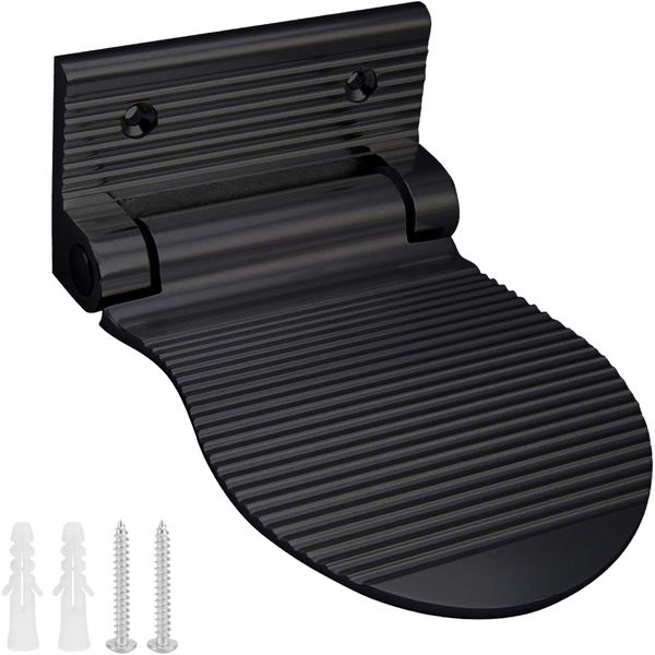 Bathroom Shower Foot Step Foot Rest Wall Mounted Footstool