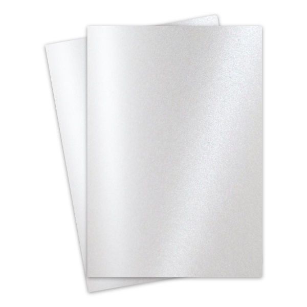 A4 Glossy Photo Papers - Pearl Shine Icy White - 260gsm - 50 Sheets