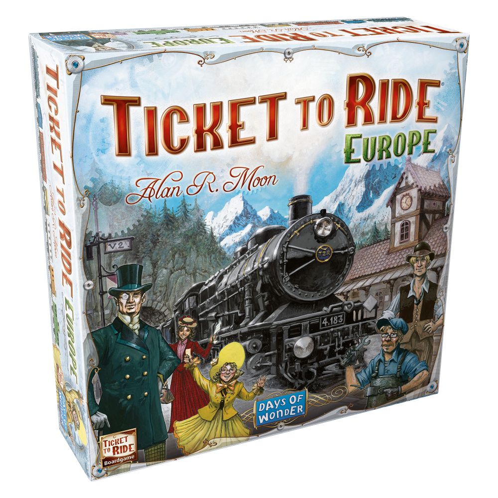 Ticket to Ride Europe Board Game Shop Today. Get it Tomorrow!