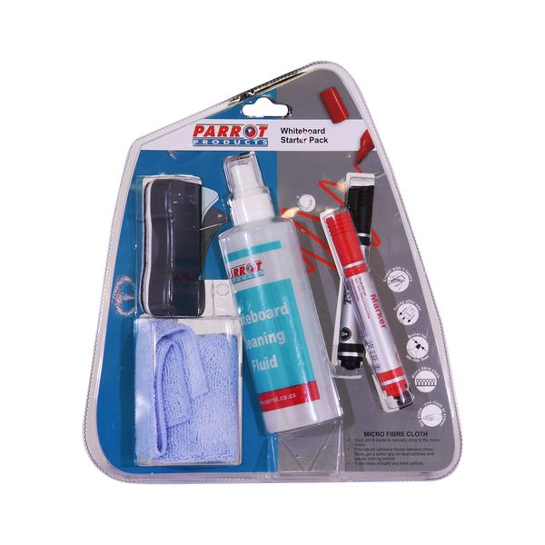 Parrot Products Whiteboard Cleaning Starter Pack