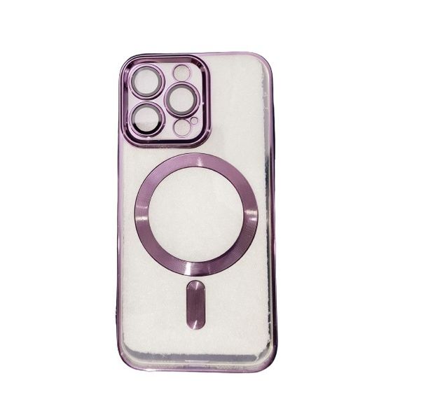 New Clear Magsafe Case With Color For Apple iPhone 12 Pro