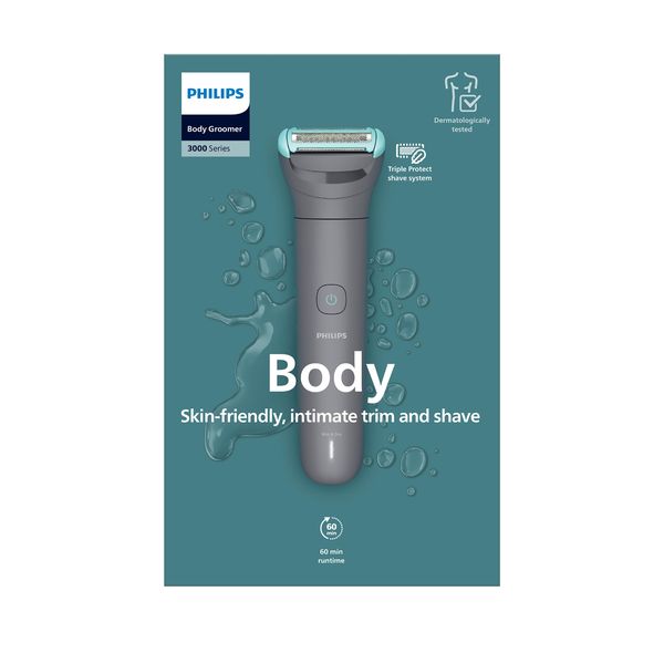 Philips Skin Safe Trim &amp; Shave Waterproof Body Groomer BG3470/15