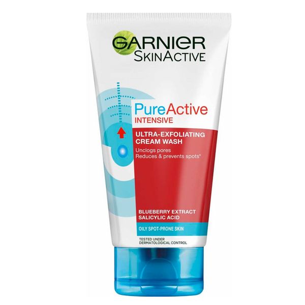 Garnier PureActive Intensive - Ultra Exfoliating Cream Wash