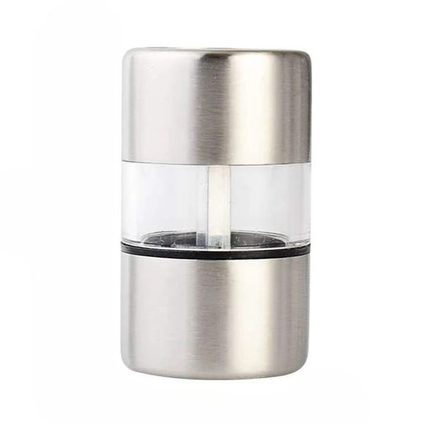 Manual Salt Pepper Grinder Stainless Steel Portable Mini Mill Grinder