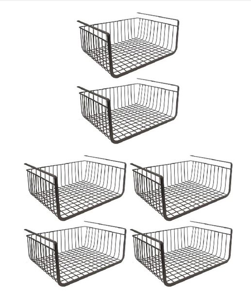 Undershelf Storage Baskets 6 Pack