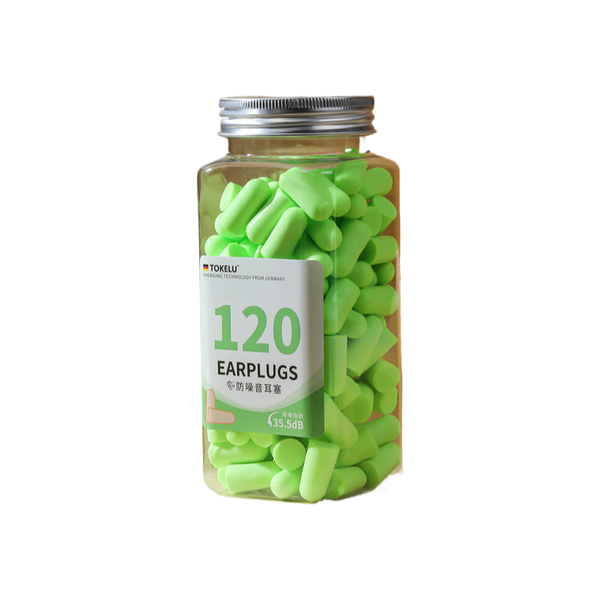120-Piece Soft Ear Sleeping Ear Plugs Noise Cancelling - Sleep Slow Rebound