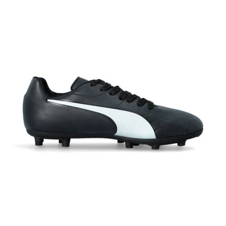 puma black and white boots