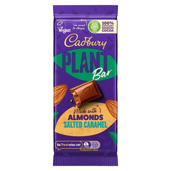 Cadbury Salted Caramel Plant Bar (Vegan) - 90g