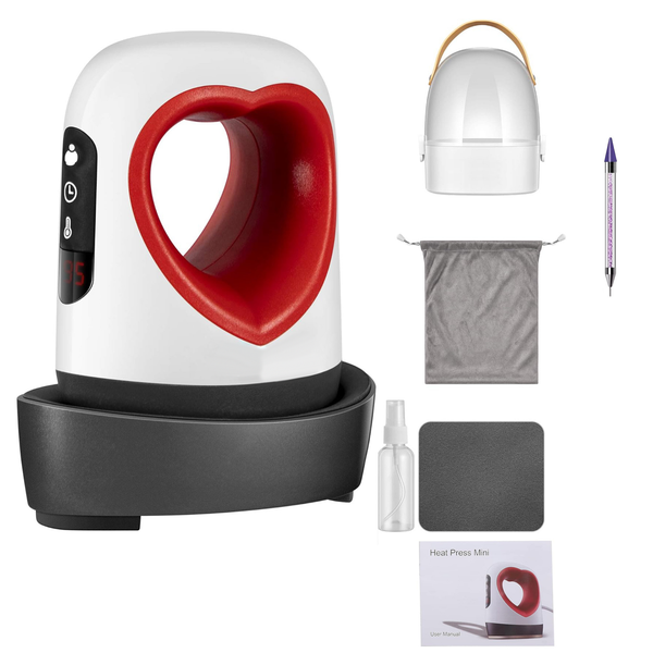 Heat Press Mini (10,5cm high x 8.3cm wide)