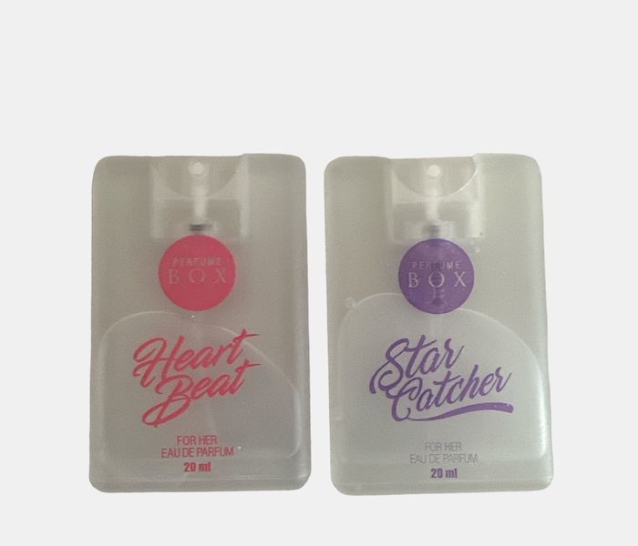 Perfume Box Combo Set of Heart Beat And Star Catcher For Her Set 2 Perfume