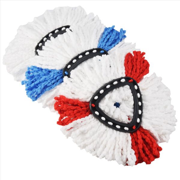 For Vileda O-Cedar Rotary Triangular Mop Head Accessories Triangular Cotton