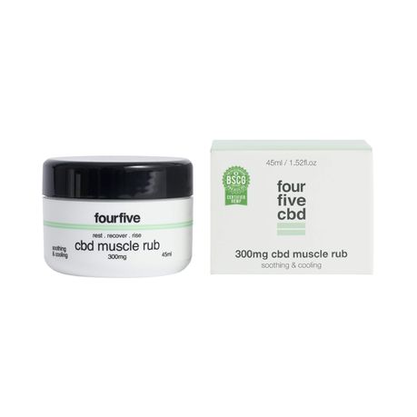 fourfivecbd 300mg CBD Menthol Muscle Rub