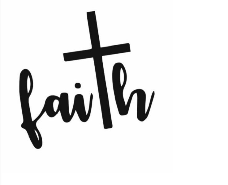 Faith Vinyl Decal Sticker Decor