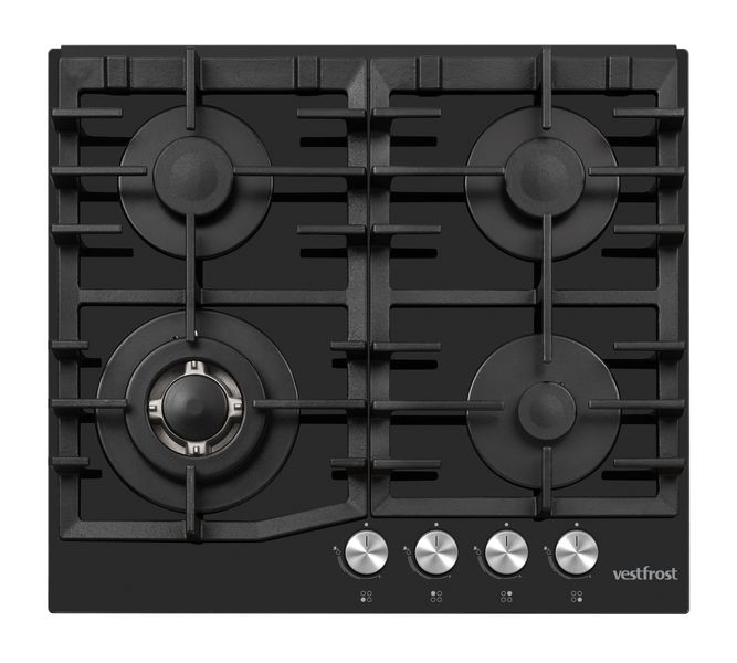Vestfrost - 4 Burner White Gas Hob