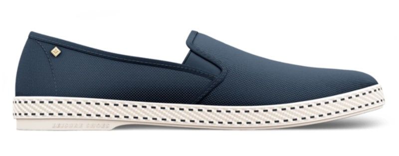 Rivieras Classic Canvas Slip On - Navy