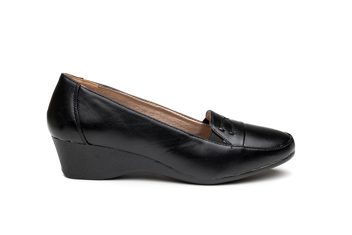 TTP Classic Wedge Heel with Vamp Edge Elasticated 182-2 | Shop Today ...