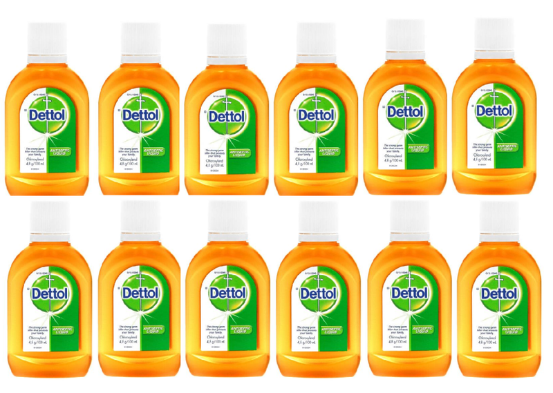 Dettol Antiseptic Liquid (12 x 50ml)