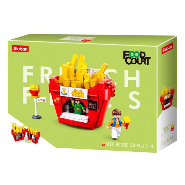 Sluban Foodcourt - French Fries House 320 pcs
