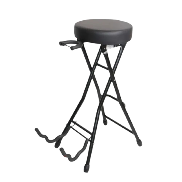 Multi functional Folded Guitar stool