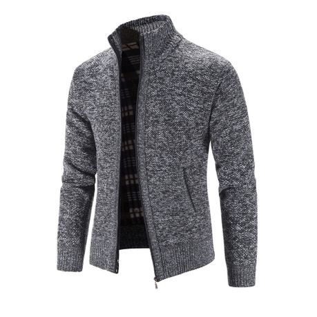 Mens winter sale sweater jacket