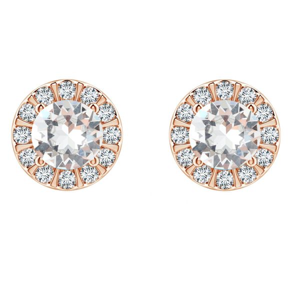 With Swarovski Clear Crystal Rosegold image