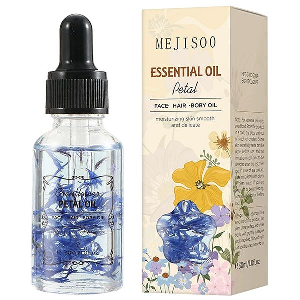 Cornflower Petal with Essential oils Hair growth oil