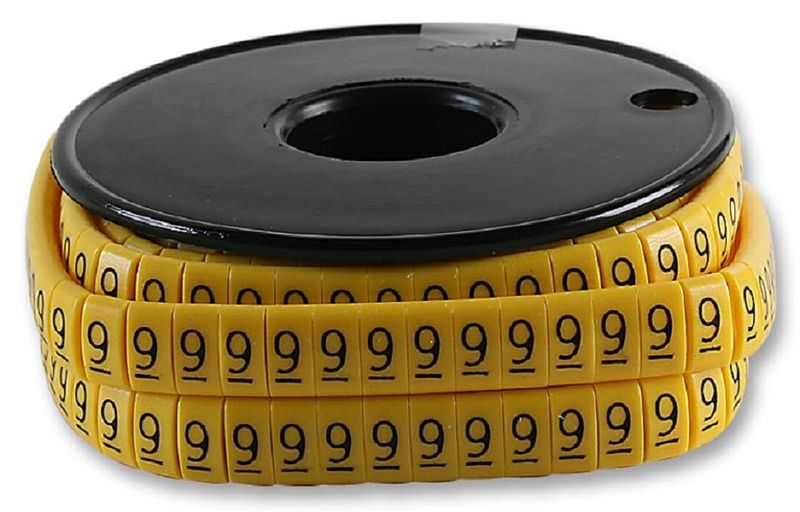 Multicomp Pro (FM1(Y)) Wire Marker, Oval, Slide On Pre Printed