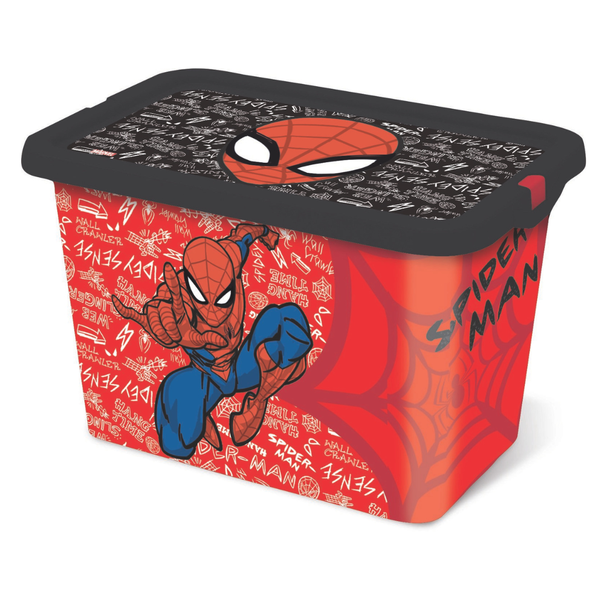 Spiderman 7L Storage Click Box