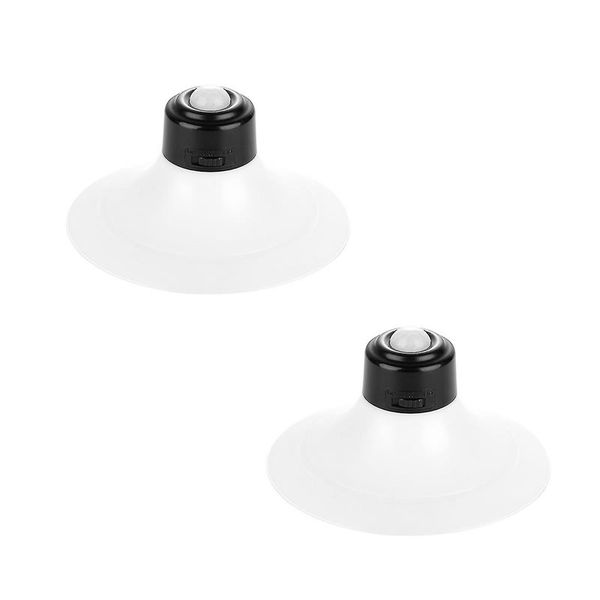 Set Of 2 Rechargeable Portable LED Suction Cup Night Light BL-402