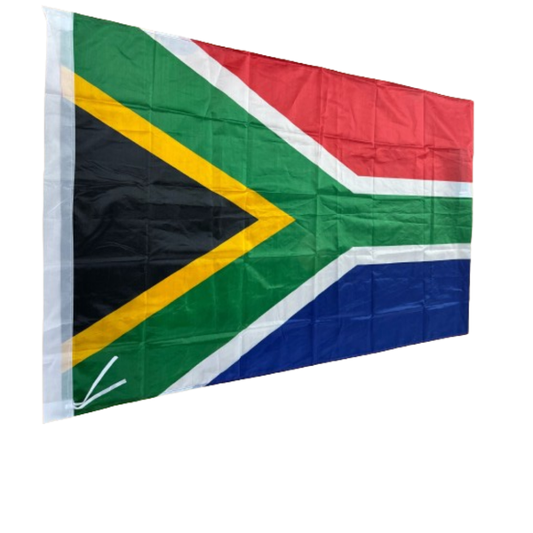 Home South African Flag With Pole Fitting (144cm x 86.5cm)