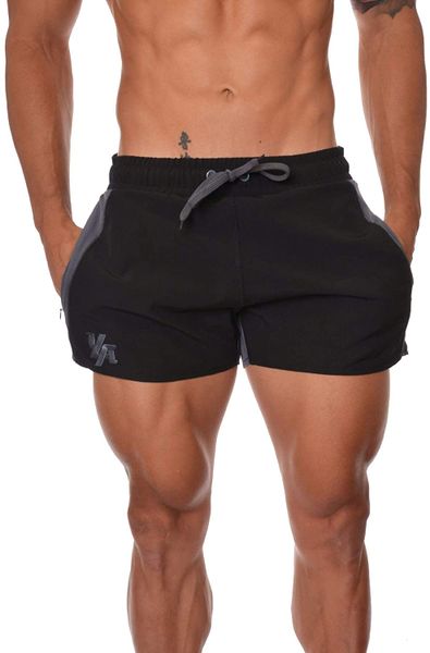 Yla Bodybuilding Lift Shorts Black/Grey image