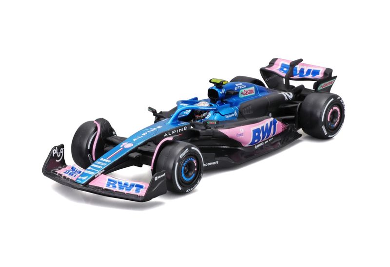 Bburago 1/43 BWT Alpine F1 A523 2023 Collectors Hard Case #10 Pierre Gasly