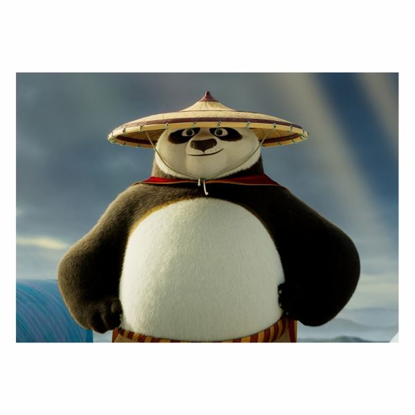 Kung Fu Panda 4 Fighting Pose - A1 Poster
