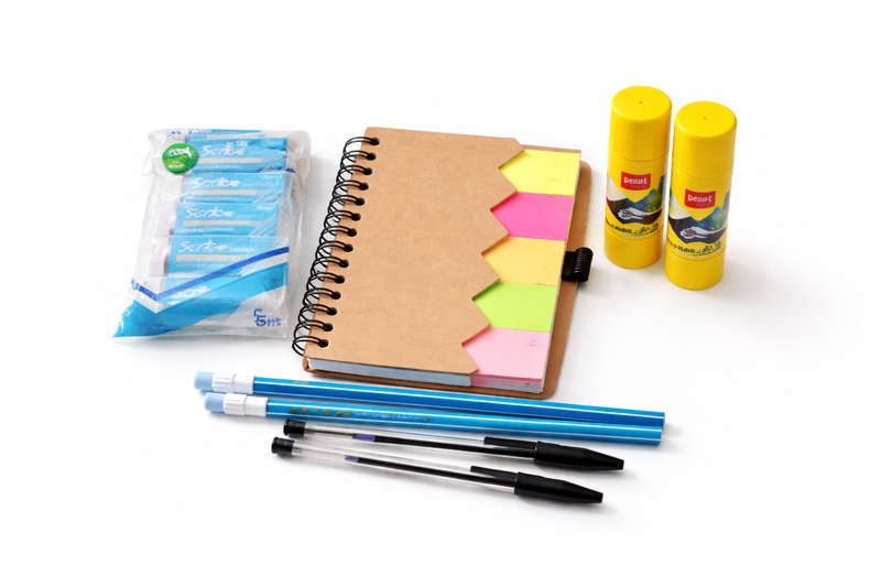 Kids Pocket School Stationery Set -Organise Homework, Notes &amp; Itinerary