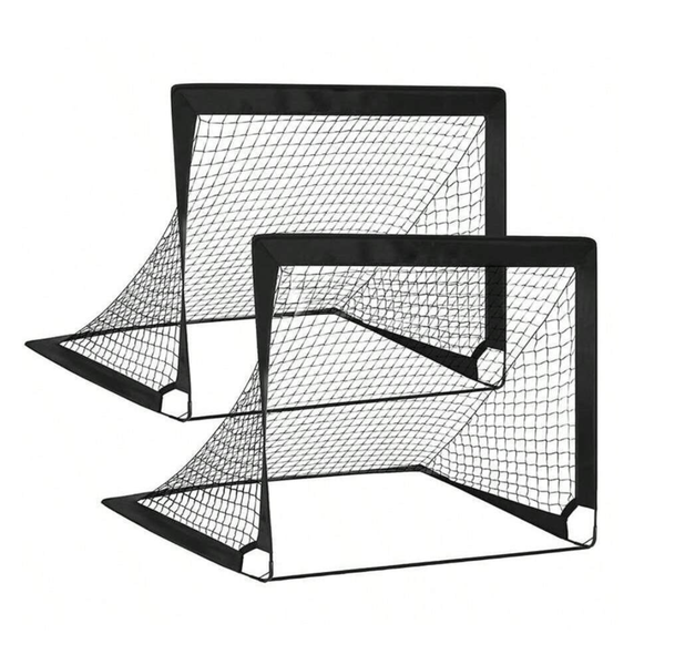 Sport Portable Soccer Football Goal Training Equipment 120cm Set of 2