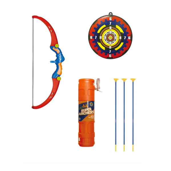 Kids Archery Bow &amp; Arrow Set with Target Board- Sport Toys for Boys &amp; Girls