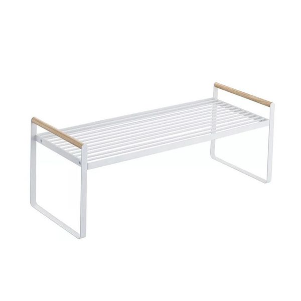 Cabinet Storage Shelf Organizer Rack, Heavy Duty Steel Metal Spice Rack