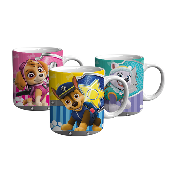 Paw Petrol Printed 3 Coffee Mugs