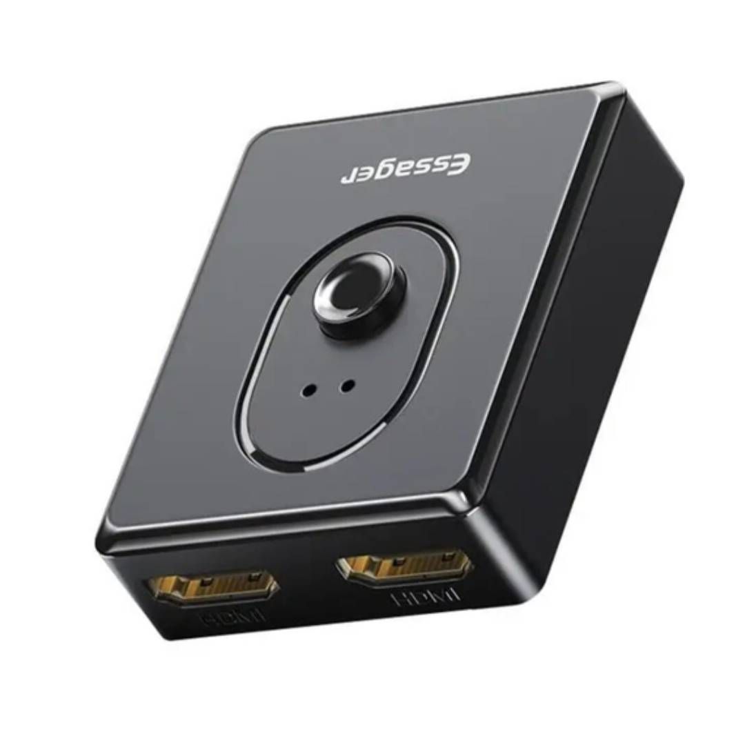 Bi-Directional HDMI 2-IN-1-OUT Switch 4K Splitter Adapter for PS4 TV Box