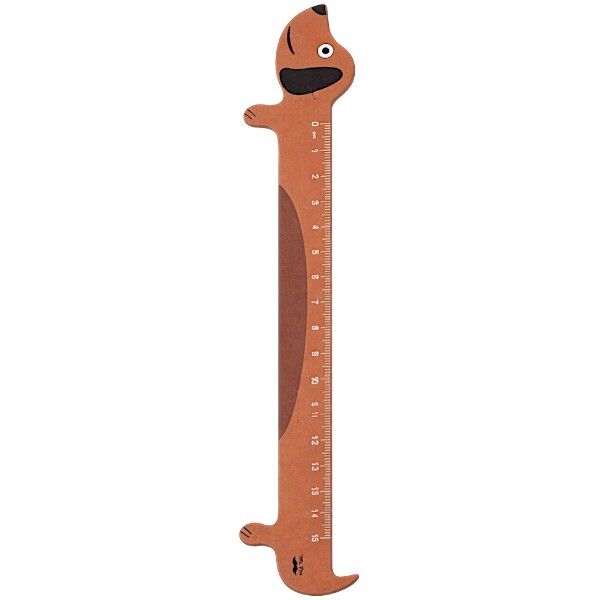 15cm - Cute Cartoon Dog Measuring Ruler