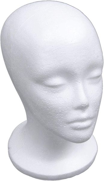 Female Foam Mannequin Head