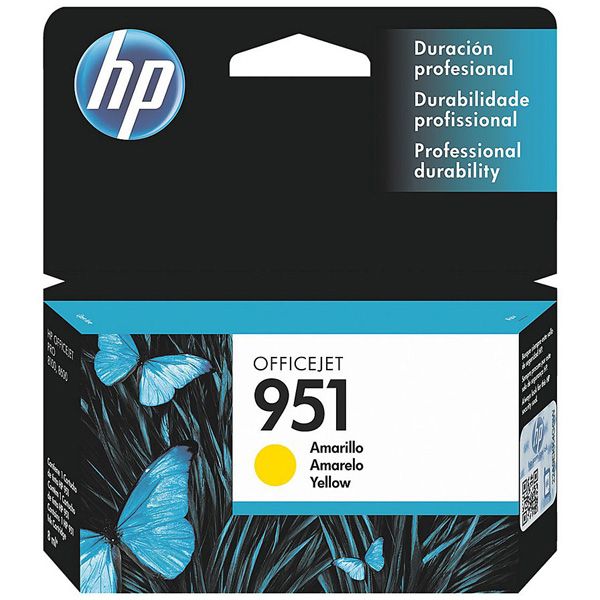 HP 951 Original Yellow Ink Cartridge | Shop Today. Get It Tomorrow ...