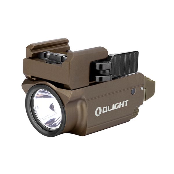 Olight Baldr Mini Tan, 600 Lumen, 130m Throw rechargeable WML
