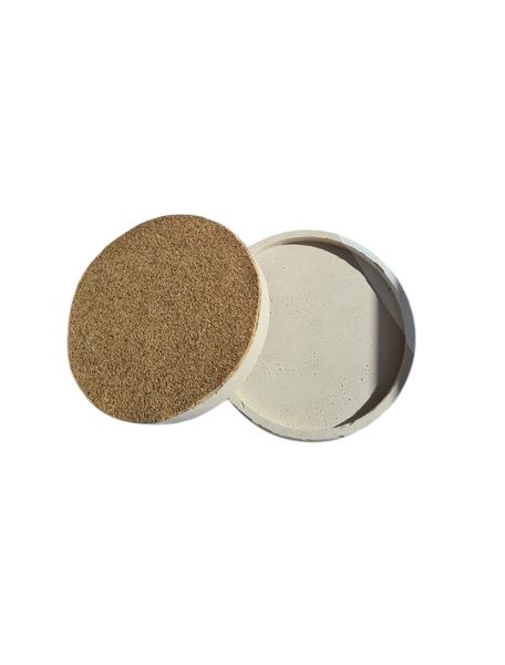 Round Jesmonite Coasters Set of 4