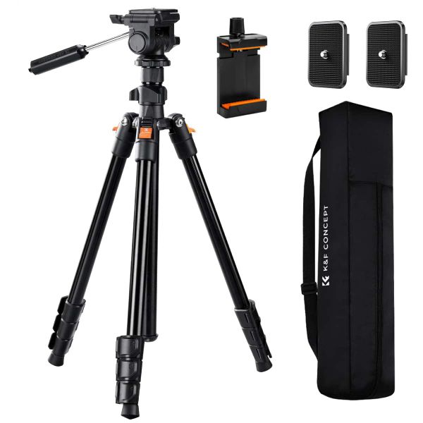 K&amp;F Classic-Vlogger XL Video Tripod with Exceptional Height | KF09.115V1