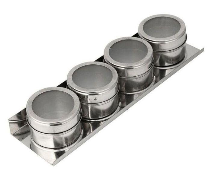 4 Piece Magnetic Spice Stand