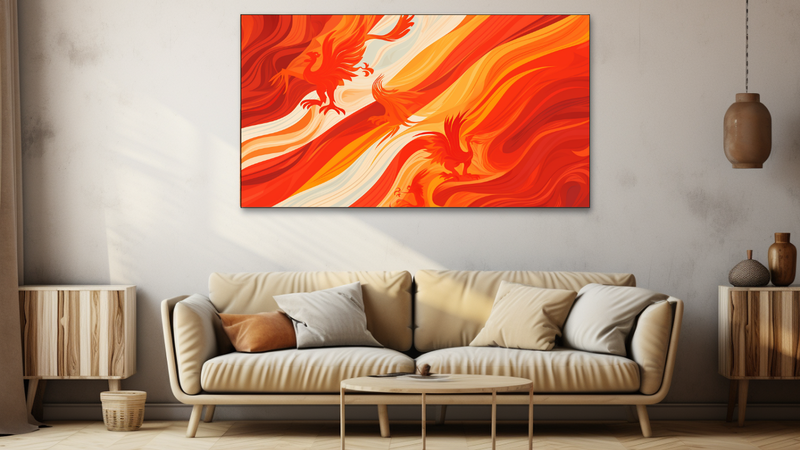 Canvas Wall Art - Kop Connection Abstract - HD0190