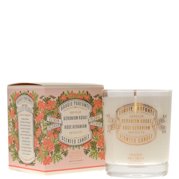 Panier des Sens - Rose Geranium Scented Candle - 180g